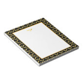 Goudfolie Notitieblok (Schuin)