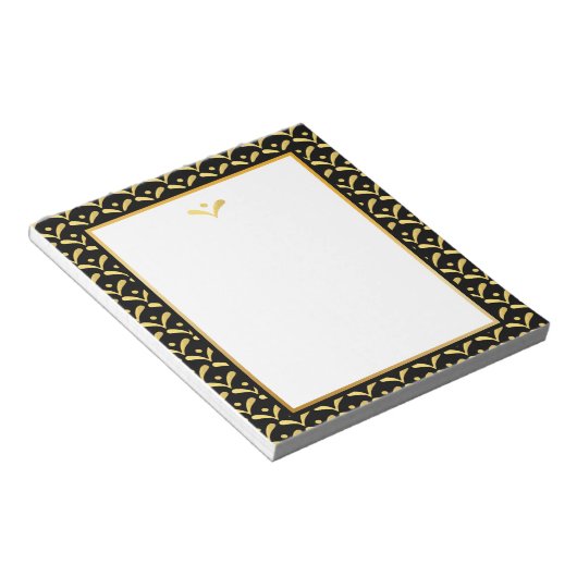 Goudfolie Notitieblok (Schuin)