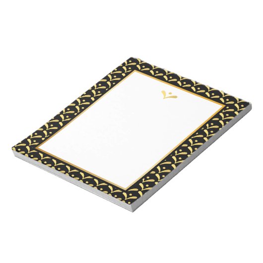Goudfolie Notitieblok (Linkerzijde)