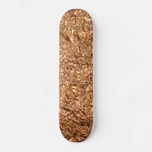 goudfolie persoonlijk skateboard (Voorkant)