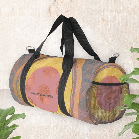 Goudfolie Roze Turquoise  Trendy Naam Plunjezak