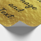 Goudfolie voor persoonlijk gebruik cadeaupapier (Hoek)