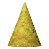 Goudfolie voor persoonlijk gebruik feesthoedjes (Links)