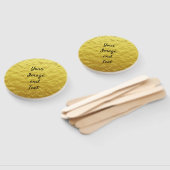 Goudfolie voor persoonlijk gebruik handwaaier (Niet-gemonteerd)