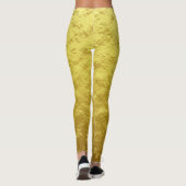 Goudfolie voor persoonlijk gebruik leggings (Achterkant)