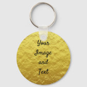 Goudfolie voor persoonlijk gebruik sleutelhanger (Voorkant)