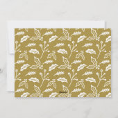 Goudfolie Vrolijk Kerstfeest Gelukkig Nieuwjaar Ka Feestdagenkaart (Achterkant)