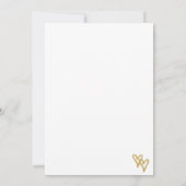 Goudfolieharten en Confetti Bewaar de datum Save The Date (Achterkant)