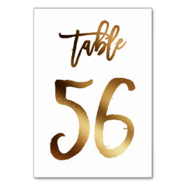 Goudfoliezaknummer | Tabel 56 Kaart