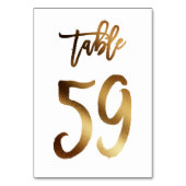 Goudfoliezaknummer | Tabel 59 Kaart (Achterkant)