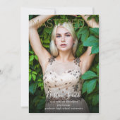 Goudfoto's Afstuderen Kaart (Voorkant)