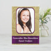 Goudfotosjabloon, zestien kaart (Staand voorkant)