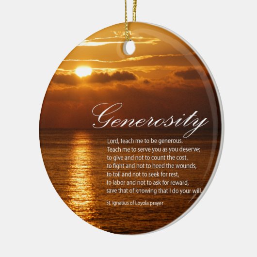 Goudgebed Keramisch Ornament (Links)