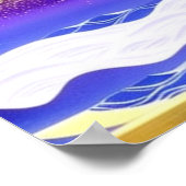 Goudgebergte door het Zee Poster (Hoek)