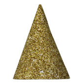 Goudgedrukte Glitter Noon Year's Eve Family Feesthoedjes (Rechts)