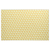 goudgeel groen botanisch waterverf stof (Yard (91,4 cm))