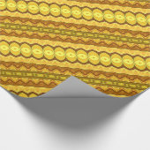 goudgeel inpakpapier (Hoek)