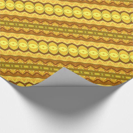 goudgeel inpakpapier (Hoek)