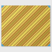 goudgeel inpakpapier (Vlak)