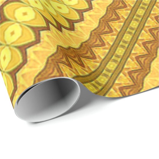 goudgeel inpakpapier (Rol Hoek)