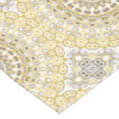 goudgeel mandala-patroon tafelkleed (Gekanteld)