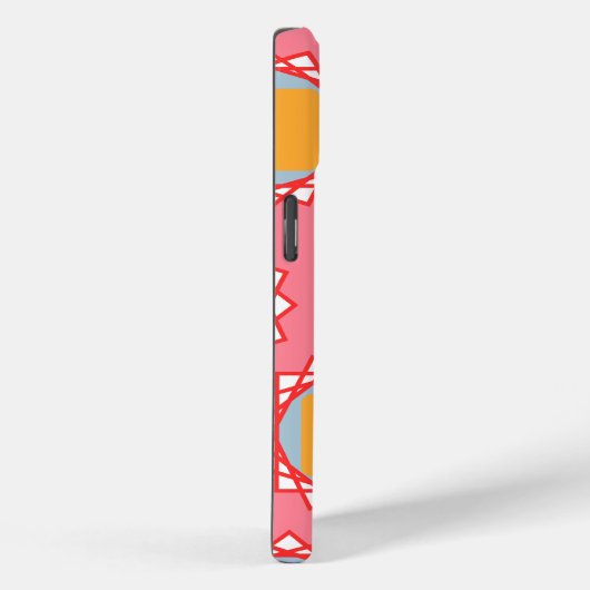 Goudgeel vierkant Case-Mate iPhone case (Achterkant / Rechts)