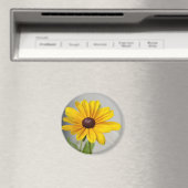 Goudgele bloem magneet (Insitu (Vaatwasser))