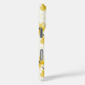 Goudgele bloemen Case-Mate iPhone case (Achterkant / Rechts)