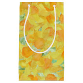  Goudgele Daffodils Kleine Gift Bag Klein Cadeauzakje (Voorkant)