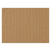 Goudgele en Paarse streep Tafelkleed (Voorkant (Horizontaal))