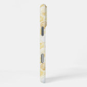 Goudgele honingraat iPhone hoesje (Rechterkant)