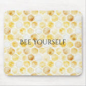 Goudgele honingraat muismat (Voorkant)