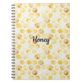 Goudgele honingraat notitieboek (Voorkant)