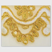 Goudgele oogstreep. Achtergrondstructuur, zon Cadeaupapier (Vlak)