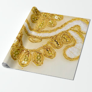 Goudgele oogstreep. Achtergrondstructuur, zon Cadeaupapier