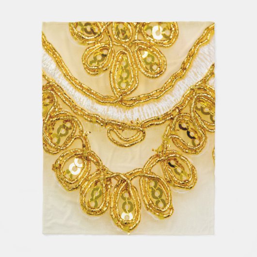 Goudgele oogstreep. Achtergrondstructuur, zon Fleece Deken (Voorkant)