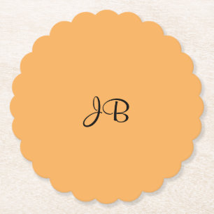 Goudgele vaste SJABLOON Kartonnen Onderzetters