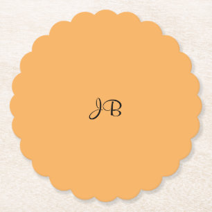 Goudgele vaste SJABLOON Kartonnen Onderzetters