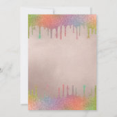 Goudgeleidingskap, regenboogschijven Afstuderen Kaart (Achterkant)