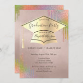 Goudgeleidingskap, regenboogschijven Afstuderen Kaart (Voorkant / Achterkant)