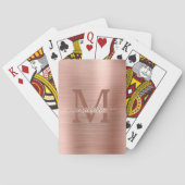 Goudgeprogrammeerde Luxekaarten voor geborsteld Ro Pokerkaarten (Achterkant)