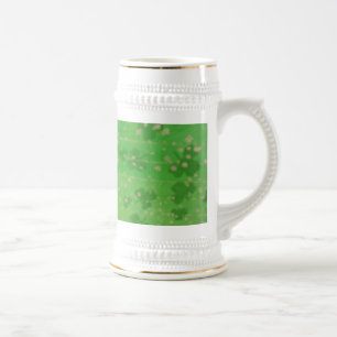 Goudgestookte shamrocks bierpul