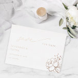 Goudgevoerde Bloemen Wit & Save the Date Folie Uitnodiging<br><div class="desc">De echte versie van de Folie, kiest van Goud, Zilver of Roos Goud. Eenvoudig en chique dit Save the Date met Real Folie Gold Lined hand getekende bloemstukken is prachtig. U hoeft zich geen zorgen te maken over het aanpassen van kleuren, deze save the date gaat met zowat elk thema...</div>