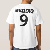 Goudgewassen met ruggen t-shirt (Achterkant)