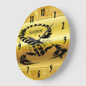 Goudgiftige schorpioen zeer venomeus insect 1 grote klok (Hoek)