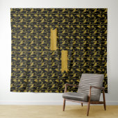 "goudginkgo" - wandkleed (In Situ (horizontaal))