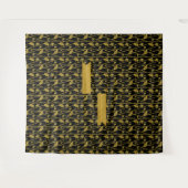 "goudginkgo" - wandkleed (Voorkant (horizontaal))