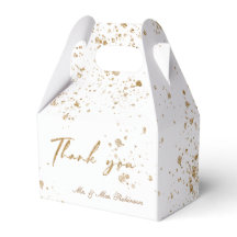 Goudglitter elegant, gunstig getextureerd box