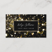 Goudglitter en lichte visitekaartjes (Voorkant)