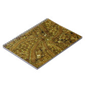 Goudglitter en parels notitieboek (Linkerzijde)